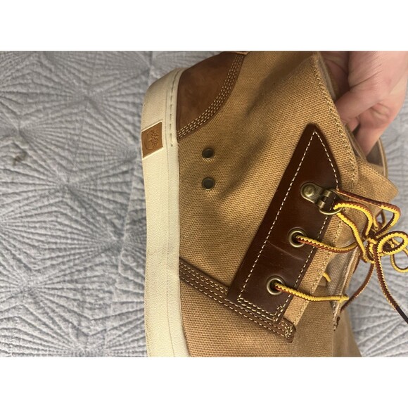 Timberland Amherst Mens Chukka Khaki Brown Fashion Sneaker Boot Sz 13 - Picture 4 of 7